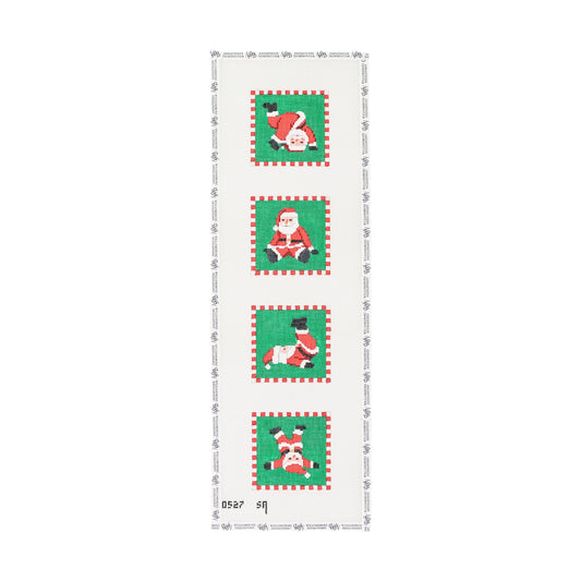 Tumbling Santas Coaster Set