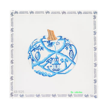 Blue White Pumpkin Garde