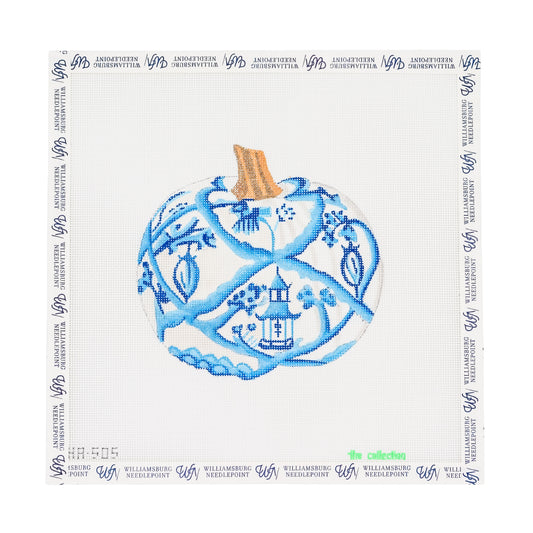 Blue White Pumpkin Garde