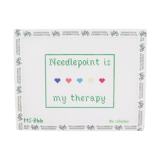 Needlepoint Is My Therapy
