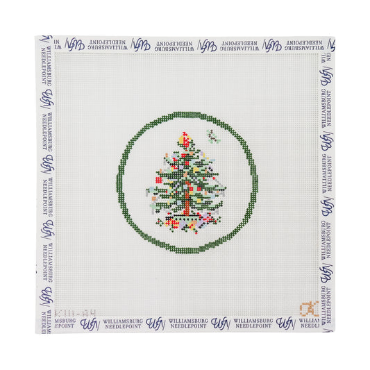 Transferware Christmas Plate