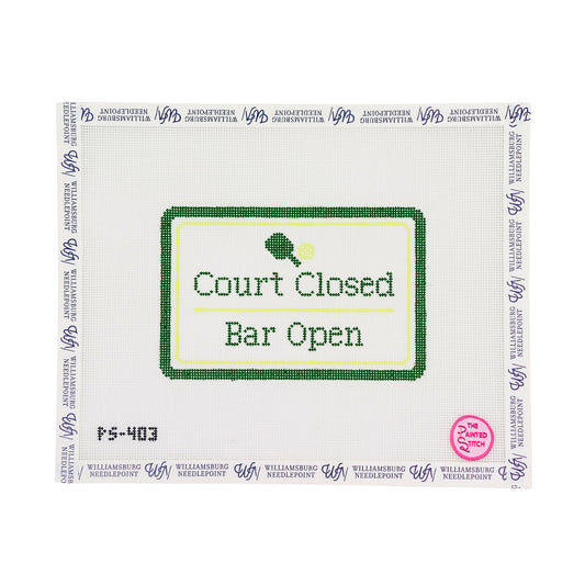 Court Closed, Bar Open - Pickleball