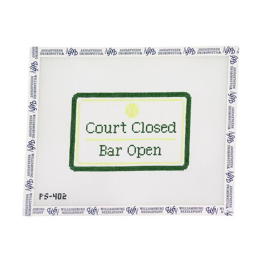 Court Closed, Bar Open - Tennis