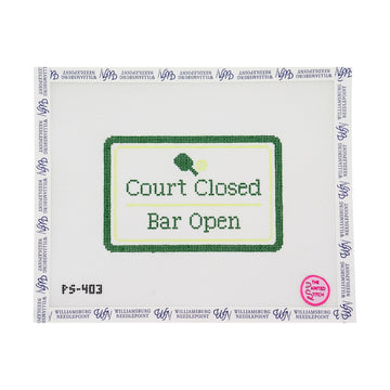 Court Closed, Bar Open - Pickleball