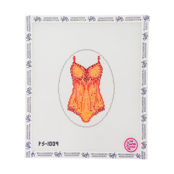 Showgirl Orange Leotard