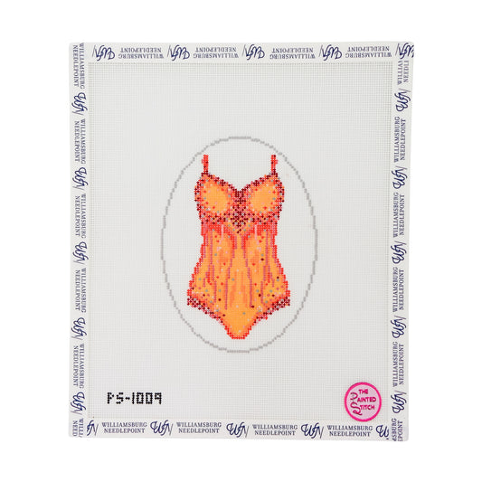 Showgirl Orange Leotard