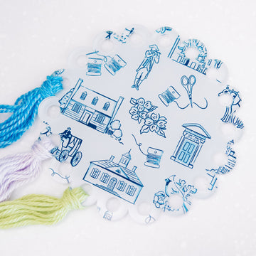 Toile Floss Holders