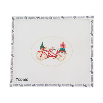 Christmas Tandem Bike