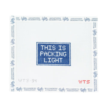 This is Packing Light Luggage Tag