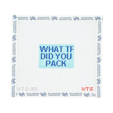 What TF Did You Pack Luggage Tag