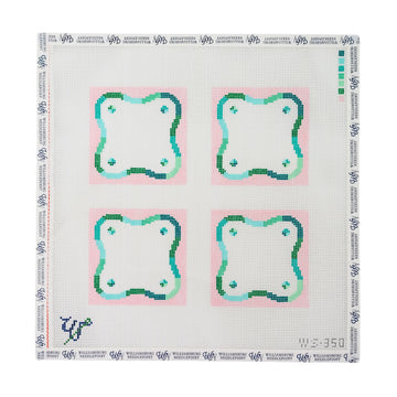 Squiggle Coasters - Palm Beach