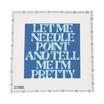 Let Me Needlepoint - Navy