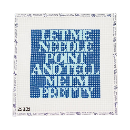 Let Me Needlepoint - Navy