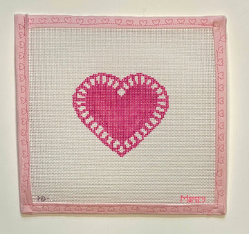 Love Doily - Dark Pink